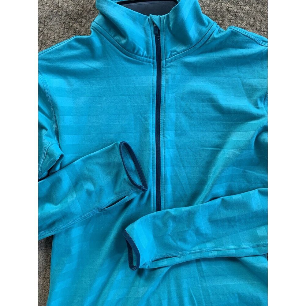 Women's M Nike Pro Dri Fit ‎ Blue Pullover Sweater Active Running Training